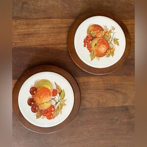 2 Vintage Trivets | Approximately 7.5” in diameter